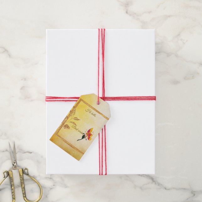 Gift-Tags Geschenkanhänger (Mit Garn)