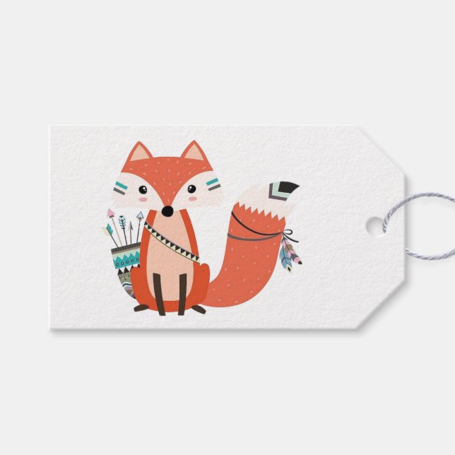Gift Tags - Kleine Brave Geschenkanhänger (Vorderseite (Horizontal))