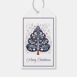 Gift Tags - Scandinavian Christmas Tree Geschenkanhänger