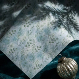 Gift Tissue Paper – Watercolor Eucalyptus Pattern Seidenpapier