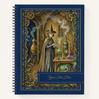 Gift und Rebe - Dunkle Alchemie Hexenbuch Notizbuch