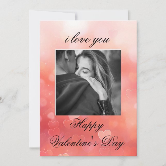 GIFT VALENTINES DAY CARDS EINLADUNG (Vorderseite)