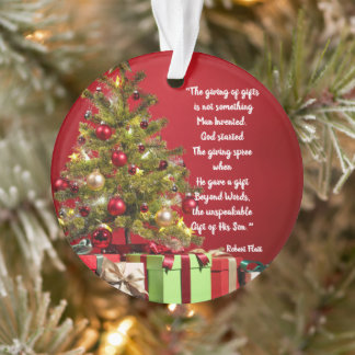 Gift von Geschenken, die von Gott Akrylus Ornament