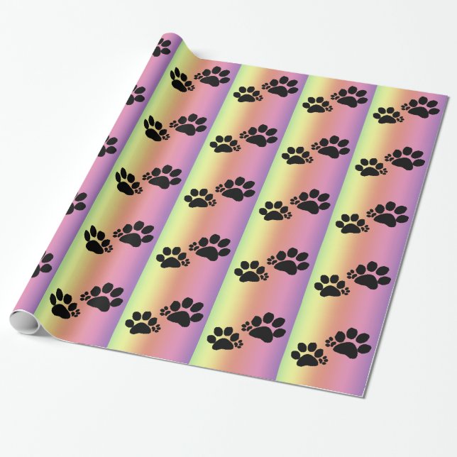 Gift Wrap - Drucke von Polydactylpflaster Geschenkpapier (Ungerollt)