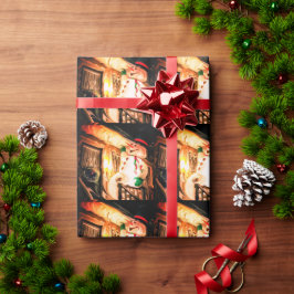 Gift Wrap Paper Frosty the Snowman Design Geschenkpapier