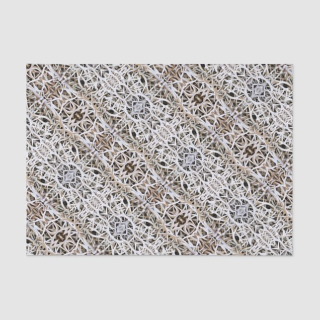 GIft Wrap Tissue - Elk Antlers Seidenpapier (Vorderseite)