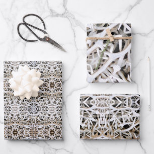 Gift Wrap Yellowstone Elk Antler Geschenkpapier Set