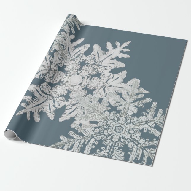 GIFT WRAPPPAPIER BENTLEY SNOWFLAKE GESCHENKPAPIER (Ungerollt)