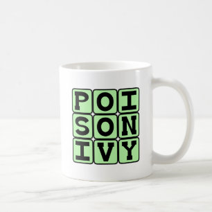 Giftefeu, juckende Pflanze Tasse