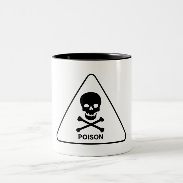 Giftgetränk Zweifarbige Tasse (Mittel)