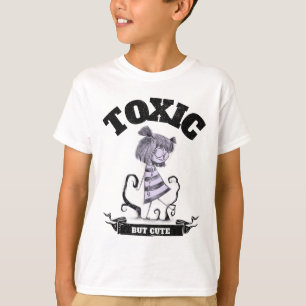 Giftig, aber Niedlich cremefarben lustiges Hallowe T-Shirt
