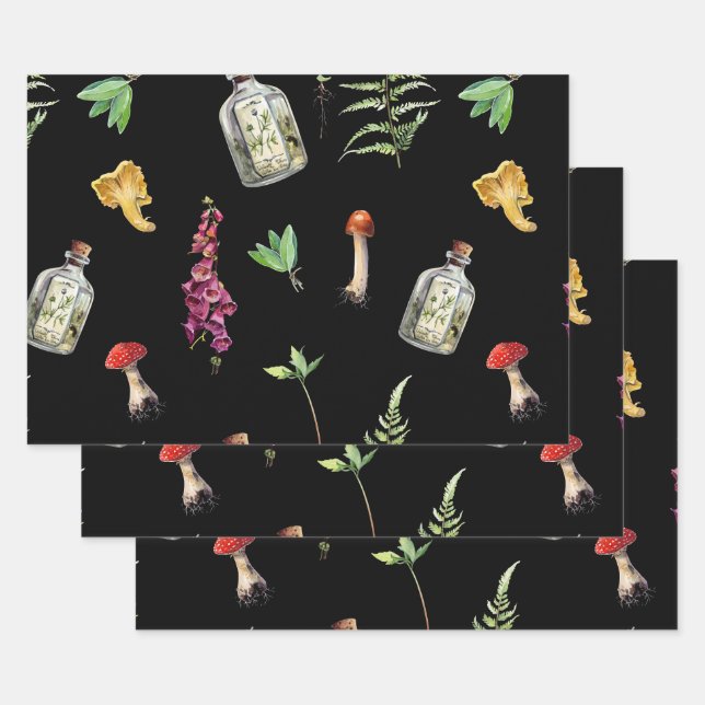 Giftig  geschenkpapier set (Set)