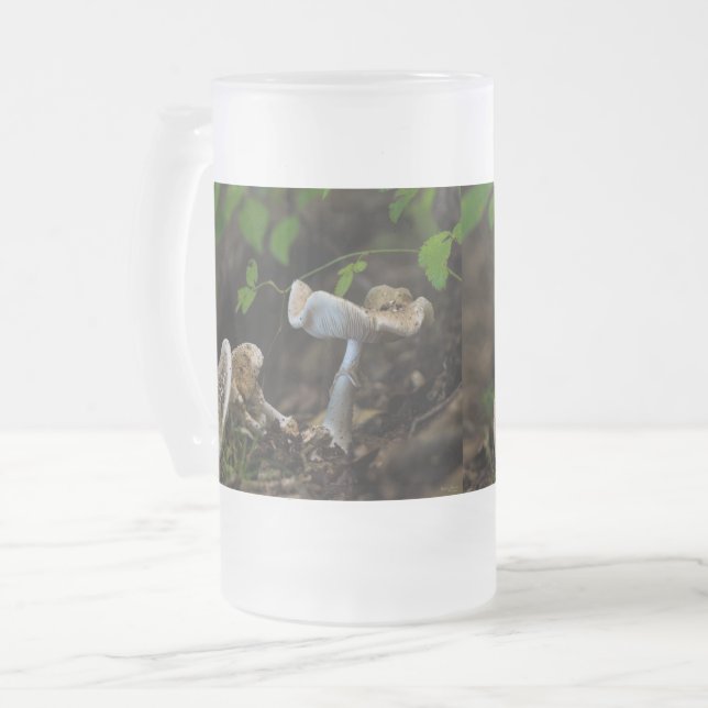 Giftige Beauty Mattiert Glass Beer Tasse (Vorderseite Links)