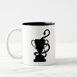 Giftige Bezeichnung, giftig Zweifarbige Tasse