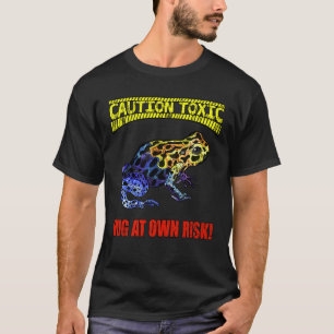 Giftige Froschgifte beeinträchtigen nicht soziale T-Shirt