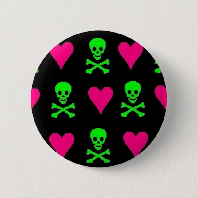 Giftige Liebe Button (Vorderseite)