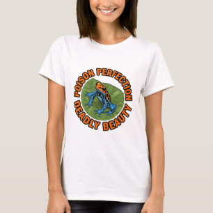 Giftige Perfektion Tödliche Schönheit Frosch Illus T-Shirt