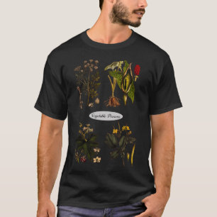 Giftige Pflanze - Vintage botanische Illustration T-Shirt