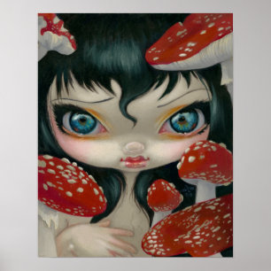 Giftige Schmuckstücke VI: Fly Agaric Mushroom DRUC Poster