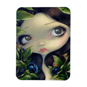 "Giftige Schönheiten I: Tollkirschen-" Flexmagnet Magnet