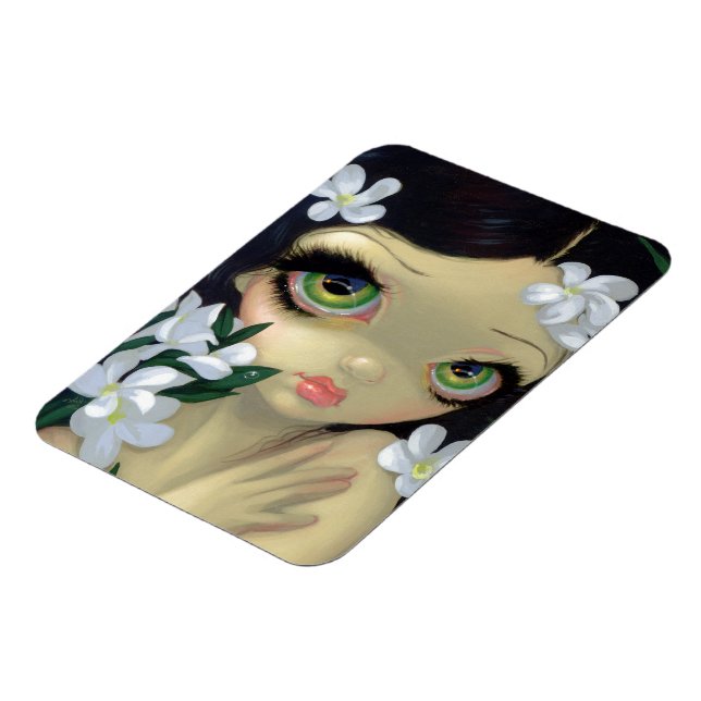 Giftige Schönheiten II: Weißer Oleander Flex Magne Magnet (Linke Seite)