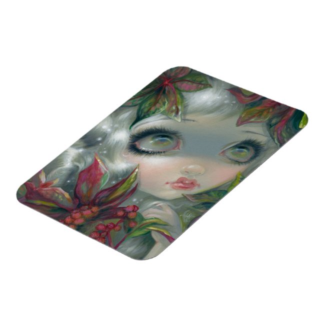 "Giftige Schönheiten VIII: Castor Bean" Flex Magne Magnet (Linke Seite)