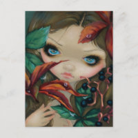 "Giftige Schönheiten X: Virginia Strampler" Postka