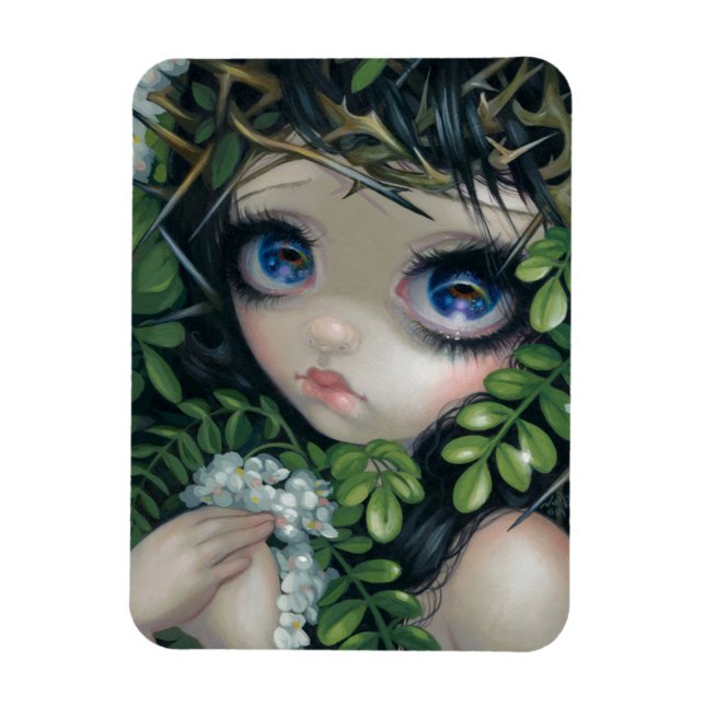 "Giftige Schönheiten XII: Schwarze Heimat" Flex Ma Magnet (Vertikal)