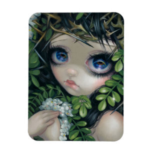 "Giftige Schönheiten XII: Schwarze Heuschrecken-" Magnet