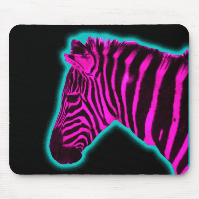Giftige Zebra-Mausunterlage Mousepad (Vorne)