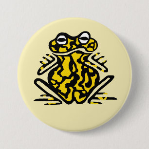 Giftiger Korroboree Frog - Aussie Wildlife - Button