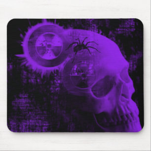 giftiger Schädel Mousepad