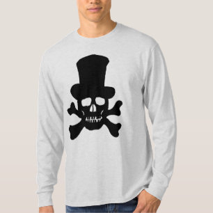 Giftiges personalisiertes Totenkopf- und Kreuzknoc T-Shirt