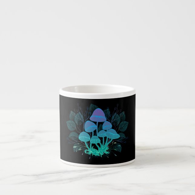 Giftpilze in Büschen Espressotasse (Vorderseite)