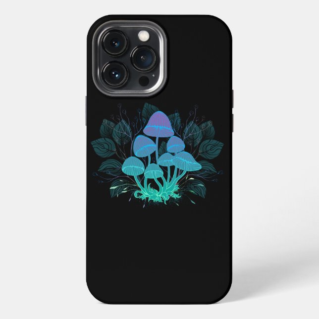 Giftpilze in Büschen iPhone Hülle (Rückseite)