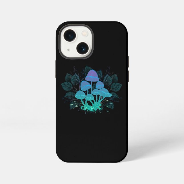 Giftpilze in Büschen iPhone Hülle (Rückseite)
