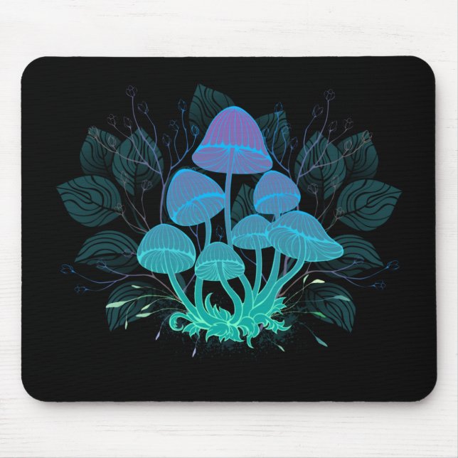 Giftpilze in Büschen Mousepad (Vorne)