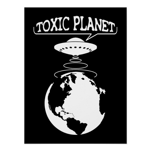 Giftplanet | Umweltschutz Poster (Vorderseite)