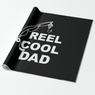 Gifts Dad Reel Cool Dad Geschenkpapier