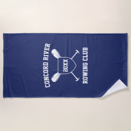 Gifts For Crew Rowers Rowing Boat Rowboat Racing Strandtuch