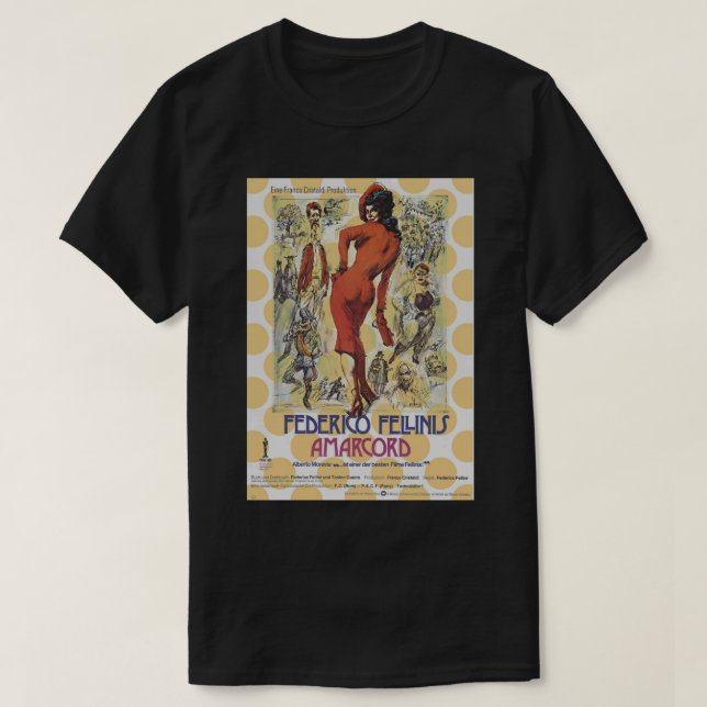 Gifts For Halloween federico fellini Lucky Gift T-Shirt (Design vorne)