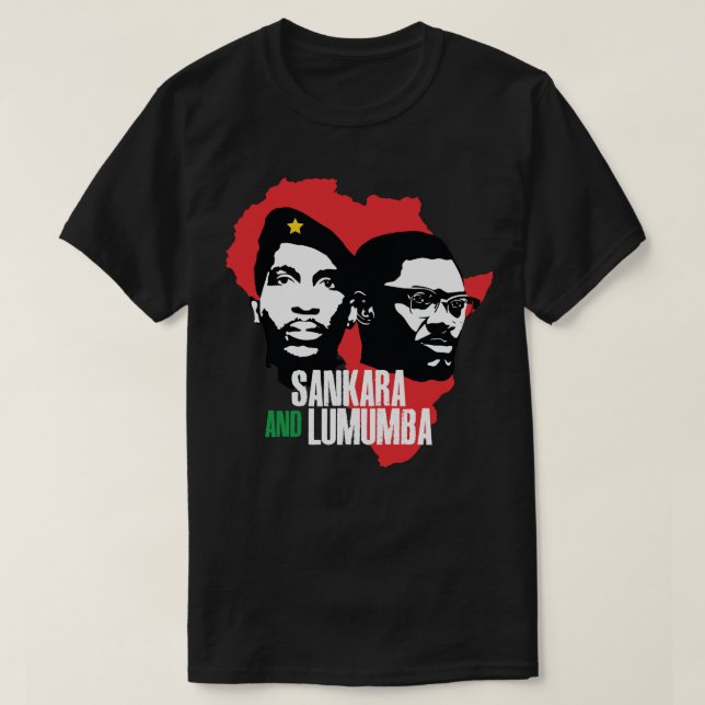Gifts For Men Che Guevara Thomas Of Sankara Africa T-Shirt (Design vorne)