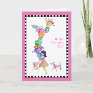 Gifts Girl Mother's Day Card Karte