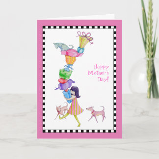 Gifts Girl Mother's Day Card Karte