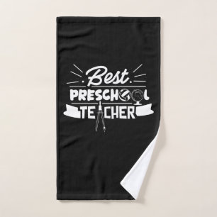 Gifts Teacher   Best Preschool Teacher Handtuch