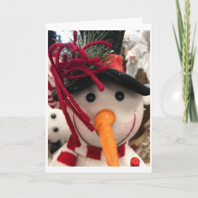 GIFTS WERDEN VERSCHWANKT/BAUM WIRD DREHEN CHRISTMA KARTE (Vorderseite)