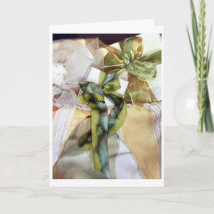 GIFTS WERDEN VERSCHWANKT/BAUM WIRD DREHEN CHRISTMA KARTE