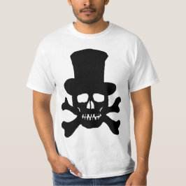 Giftschädel und Krebse mit Top Hat-T - Shirt