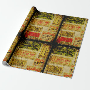 Giftverpackungspapier Gift Apotheke Geschenkpapier