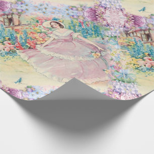 Giftwrap Vintager französischer Geschenkpapier
